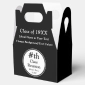 白黒のクラス懇親会優先ボックス フェイバーボックス (オープン)