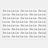 白黒のクリエレガントスモダン ラッピングペーパーシート (正面)