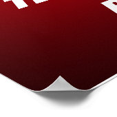 白黒のサッカーヘルメット ポスター (角)