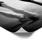 白黒のショーマンシップ ポスター (角)