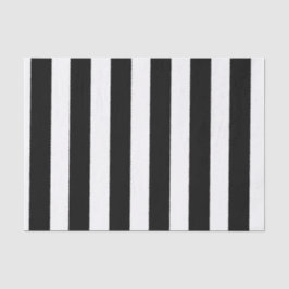 白黒のストライプティッシュペーパー 薄葉紙