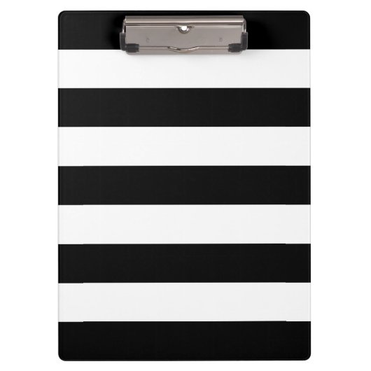 白黒のストライプパターンストライプの、線 クリップボード (正面)