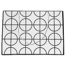 白黒のストライプ円