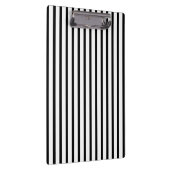 白黒のストライプ クリップボード (右)