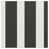 白黒のストライプ ファブリック (クローズアップ)