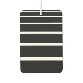 白黒のストライプiPhoneケース カーエアーフレッシュナー