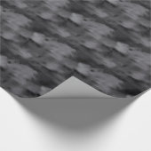 白黒のストリーの空のラッピング紙 ラッピングペーパー (角)