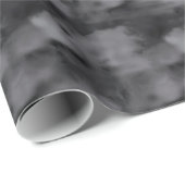 白黒のストリーの空のラッピング紙 ラッピングペーパー (ロールコーナー)