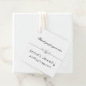 白黒のスモールビジネス向けラベル フェイバータグ (インサイチュ)