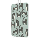 白黒のタキシード猫 カーエアーフレッシュナー (左)