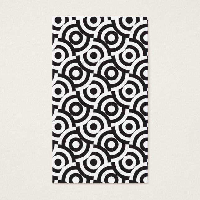 白黒のターゲット (正面)