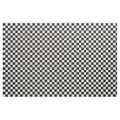 白黒のチェック模様のパターン ファブリック (ヤード)