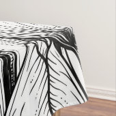 白黒のチューリップ テーブルクロス (インサイチュ)