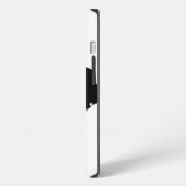 白黒のテキサス iPhoneケース (左側面)