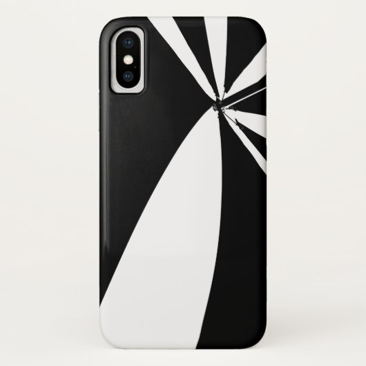 白黒のテント Case-Mate iPhoneケース (裏面)