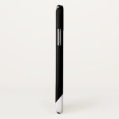 白黒のテント Case-Mate iPhoneケース (裏面/右)