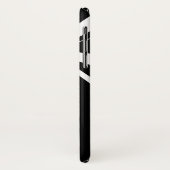 白黒のテント Case-Mate iPhoneケース (裏面/左)