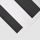 白黒のデコペストライプージ紙 薄葉紙 (詳細)