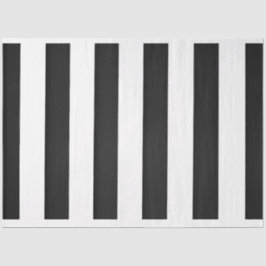 白黒のデコペストライプージ紙 薄葉紙