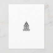 白黒のデザイン像華美 チラシ (裏面)