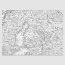 白黒のデジタル地図シリーズのデザイン12