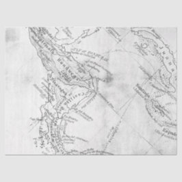 白黒のデジタル地図シリーズデザイン14 薄葉紙