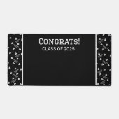 白黒のデスクマカスタムット デスクマット (正面)