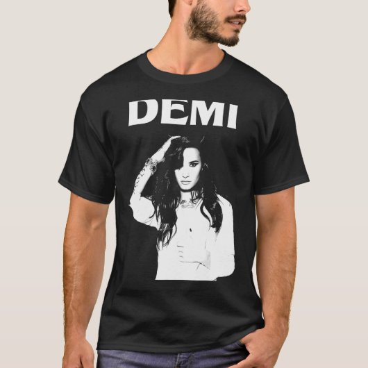 白黒のデミクラシックLove Music Singers For Tシャツ (正面)