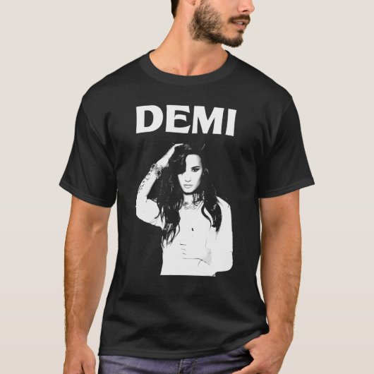 白黒のデミクラシックLove Music Singers For Tシャツ (正面)