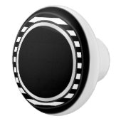 白黒のトストライプリム セラミックノブ (右)