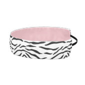 白黒のトラのストライプ アスレチックヘッドバンド (右)