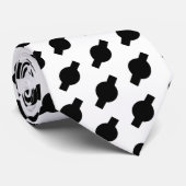白黒のネクタイ ネクタイ (ロール)