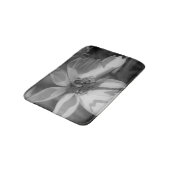 白黒のハチオン・コスモス バスマット (アングル)