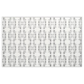 白黒のハートの鏡の女王(小さい) ファブリック (ヤード)