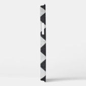 白黒のハーレクインの図 Case-Mate iPhoneケース (裏面 / 右)