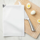 白黒のバラの金ゴールドの大理石の幾何学的な三角形 キッチンタオル (四つ折り)