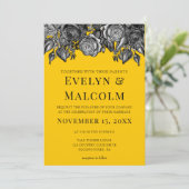 白黒のバラ結婚ズ 招待状 (スタンド正面)