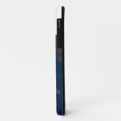 白黒のバーニドゥードル 黄色い帽子 "My phone" Case-Mate iPhoneケース (裏面/左)