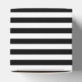 白黒のパタストライプーン フェイバーボックス (上部)