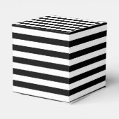 白黒のパタストライプーン フェイバーボックス (裏面サイド)