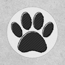 白黒のパピストライプのー手紙印刷