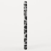 白黒のヒョウ紋章 Case-Mate iPhoneケース (裏面/右)