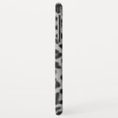 白黒のヒョウ紋章 Case-Mate iPhoneケース (裏面/左)