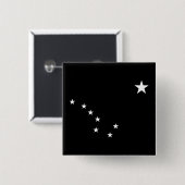 白黒のビッグ・ディッパー 缶バッジ (正面&裏面)