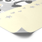 白黒のフレンド ポスター (角)