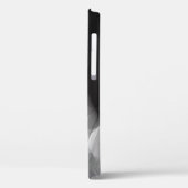 白黒のブラシ絵を描抽象芸術背景 Case-Mate iPhoneケース (裏面 / 左)