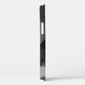 白黒のブラシ絵を描抽象芸術背景 Case-Mate iPhoneケース (裏面 / 右)