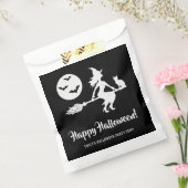 白黒のブロムのハッピーハローウィンの魔女 フェイバーバッグ (封をした状態)