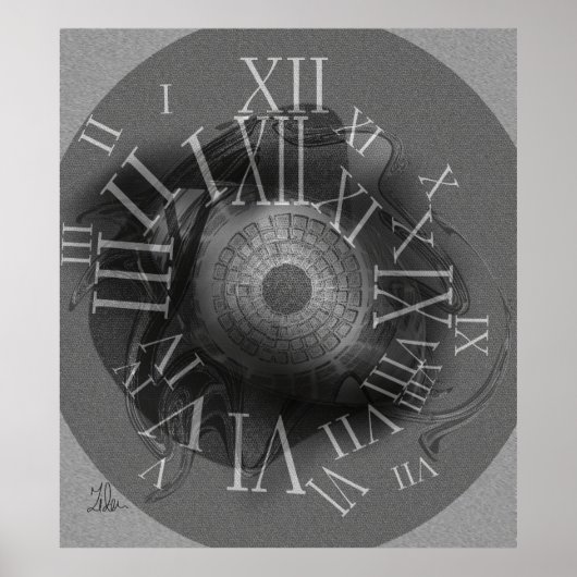 白黒のポスター ポスター (正面)