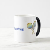 白黒のマグ モーフィングマグカップ (正面右)